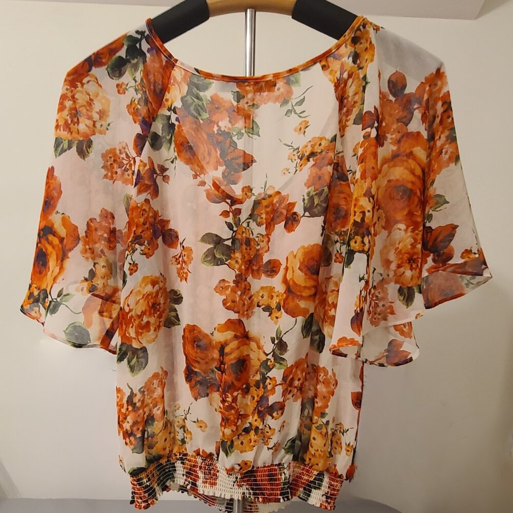 Rue21 Sheer Blouse  - Medium - Picture 3 of 8